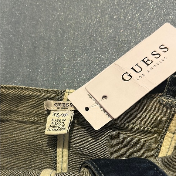 NWT - Guess Blue Denim Bustier/Tank Top - Picture 2 of 3